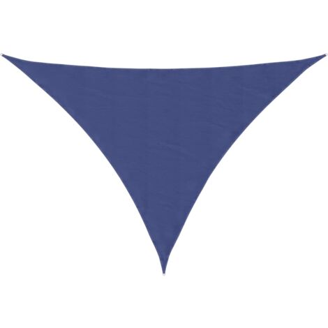 vidaXL Parasole a Vela Oxford Triangolare 3x4x4 m Blu (1/5)