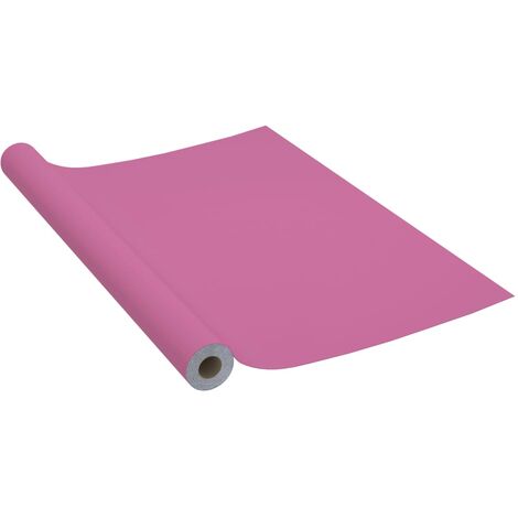 vidaXL Pellicola Autoadesiva per Mobili Viola Lucido 500x90 cm in PVC