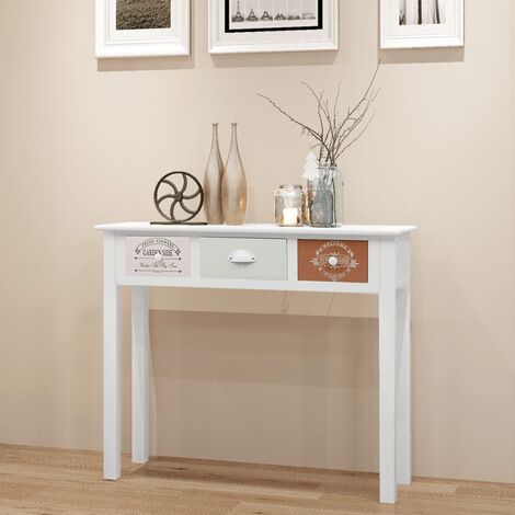 Tavolo Consolle in Stile Francese in Legno vidaXL