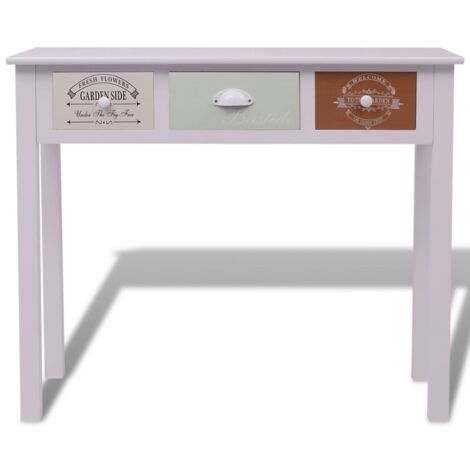 Tavolo Consolle in Stile Francese in Legno vidaXL