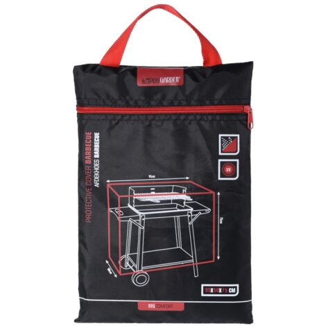 WINOMO 77cm Copertura barbecue impermeabile rotondo copertura della griglia con Storage Borsa Nero WINOMO 77cm Copertura barbecue impermeabile rotondo copertura della griglia con Storage Borsa Nero