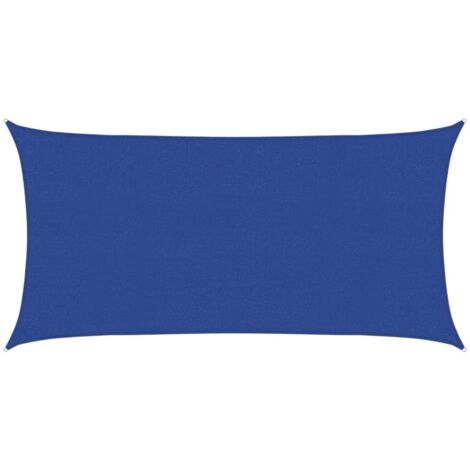 Vela Parasole 160 g/m² Blu 2,5x4,5 m in HDPE vidaXL