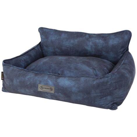 Coperta Scruffs Per Cani - Reversibile In Pile E Pelle Scamosciata, Verde Salvia 110x75 Cm