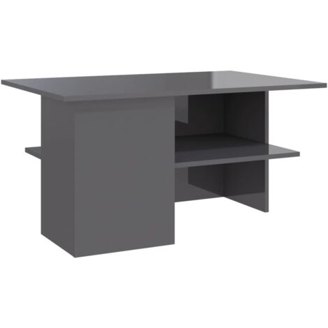 VIDAXL - Tavolino Da Salotto 80x40x35 Cm Legno Multistrato E Ferro - ePRICE