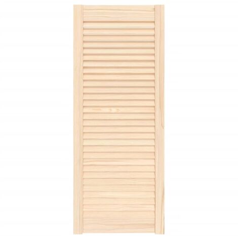 vidaXL Anta con Design a Lamelle 99,3x39,4 cm in Legno di Pino