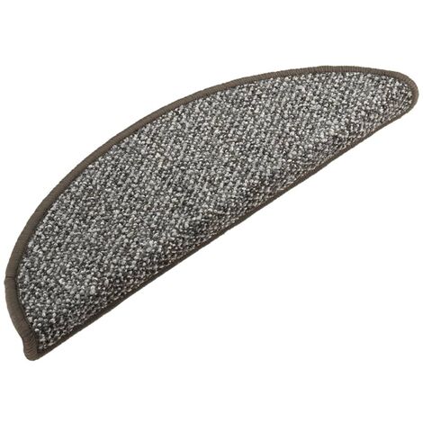 vidaXL Tappetini per Scale 15 pz 65x25 cm Blu 