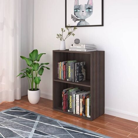 Libreria in Legno Multistrato 60x31x78cm Grigia Rovere Sonoma vidaXL