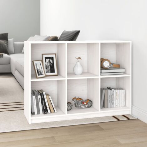 Dim: 105x33x109 h cm Capri G7 Col: Bianco Libreria Links Mat: Nobilitato. 