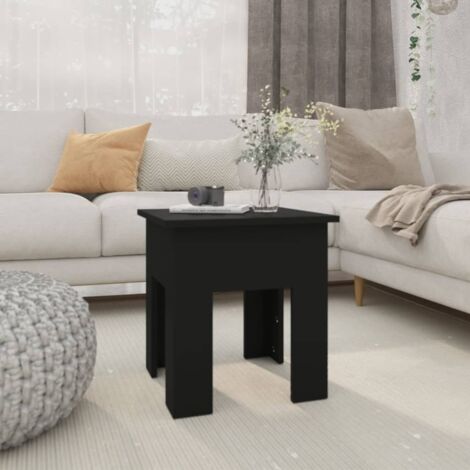 Tavolino da Salotto Nero 40x40x42 cm in Truciolato vidaXL