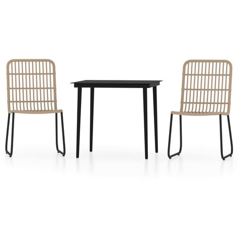 Set Mobili da Pranzo da Giardino 3 pz Rovere vidaXL (1/5)