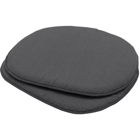 Set 4 Cuscini Da Esterno Detex Sydney 41x37cm - Grigio Chiaro Idrorepellenti - Foto 2