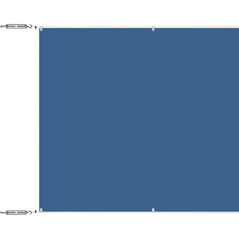 Paravento Verticale Blu 180x1000 cm in Tessuto Oxford vidaXL
