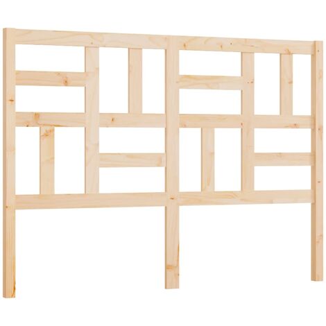 vidaXL Testiera per Letto 141x4x104 cm in Legno Massello di Pino