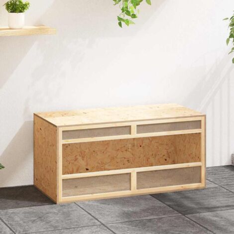 Terrario in Legno Multistrato 100x47x47 cm vidaXL