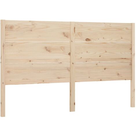 Testiera per Letto 166x4x100 cm in Legno Massello di Pino vidaXL (1/5)