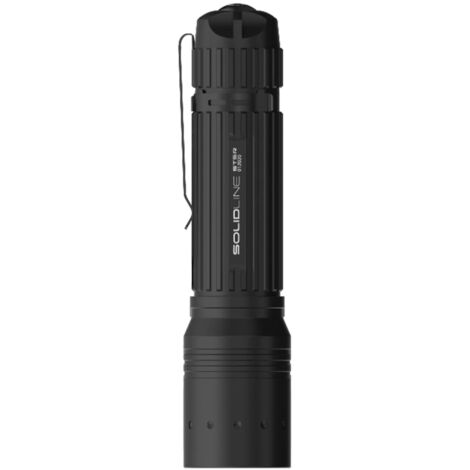 Torcia Ricaricabile ST5R con Clip 380 lm SOLIDLINE