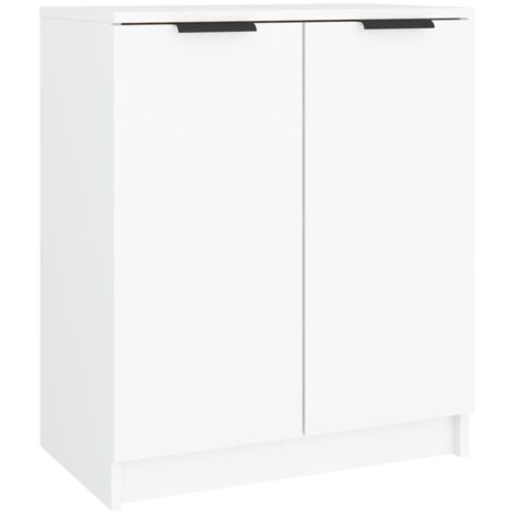Scarpiera Bianca 59x35x70 cm in Legno Multistrato vidaXL