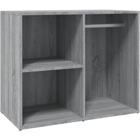 Armoire de dressing Sonoma gris 80x40x65 cm Bois d'ingénierie
