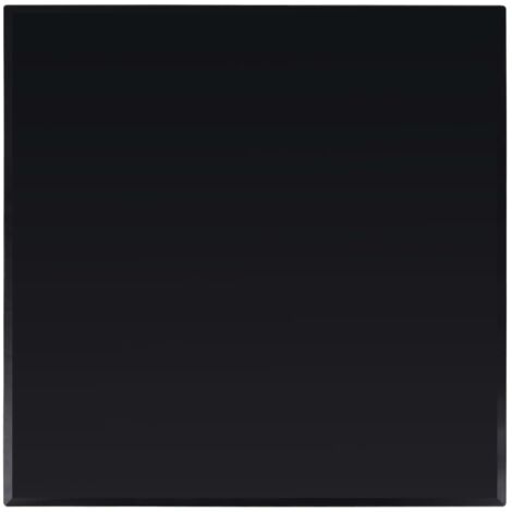Piano Tavolo in Vetro Temperato Quadrato 800x800 mm vidaXL