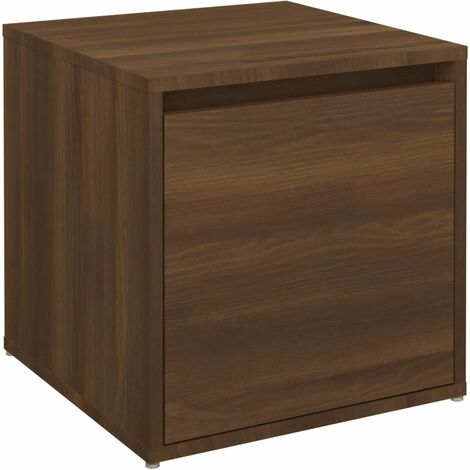 Cassetto Contenitore Rovere Marrone 40,5x40x40cm in Multistrato vidaXL