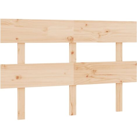 Testiera per Letto 184x3x81 cm in Legno Massello di Pino vidaXL (1/5)