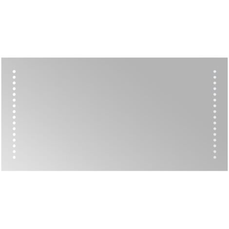 vidaXL Specchio da Bagno con Luci LED 30x60 cm