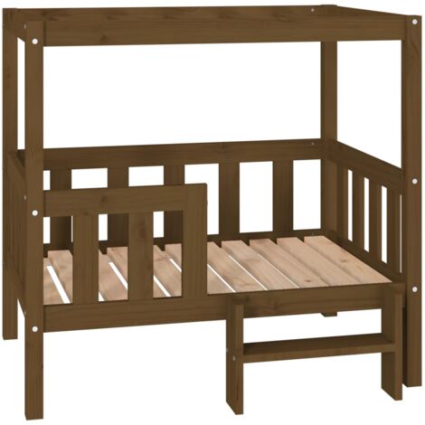 vidaXL Cuccia per Cani Ambra 95,5x73,5x90 cm in Legno Massello di Pino