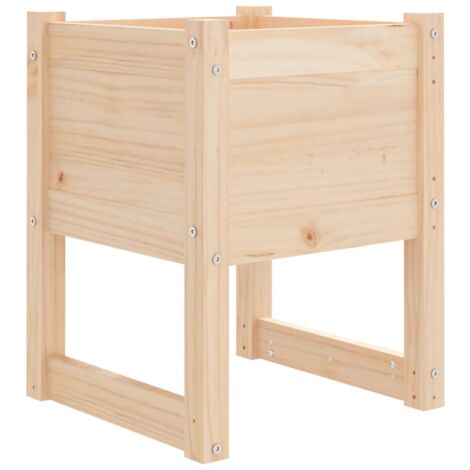 Fioriera 40x40x52,5 cm in Legno Massello di Pino vidaXL (1/5)