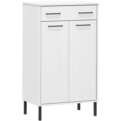 Armadio Bianco 80x52x180 cm in Legno Multistrato