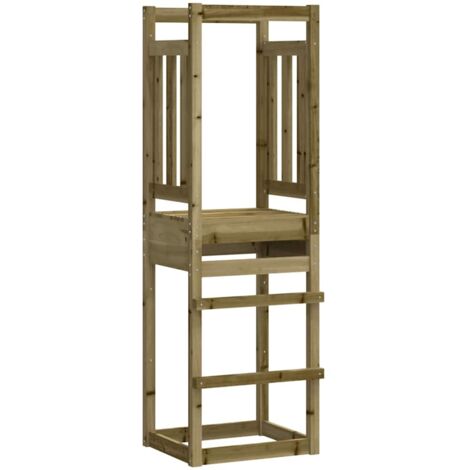 Torre da Gioco 53x46,5x169 cm in Legno di Pino Impregnato vidaXL 857292