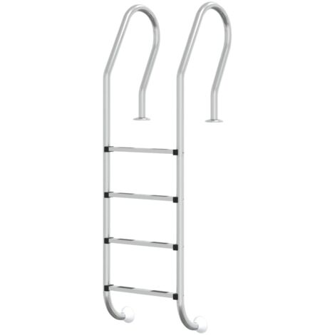 Scala per Piscina 54x38x184,5 cm Acciaio Inox 304 vidaXL