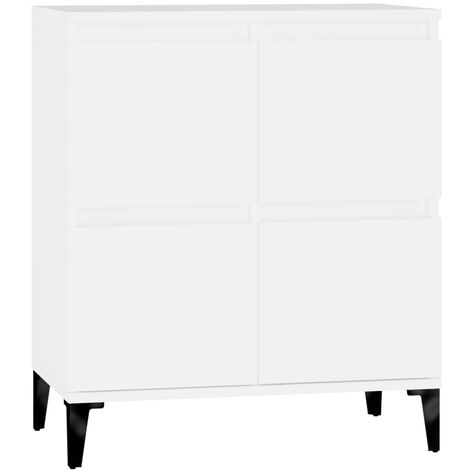 vidaXL Credenza Bianca 60x35x70 cm in Legno Multistrato (1/5)