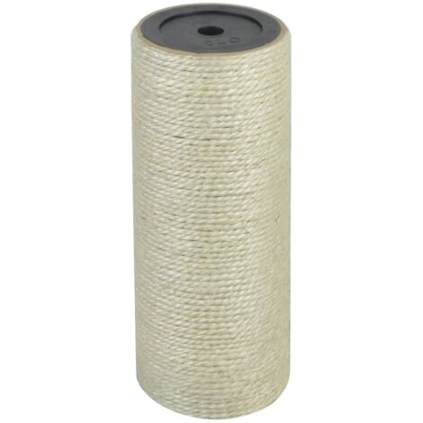 Tiragraffi per Gatti 8x20 cm 10 mm Beige vidaXL