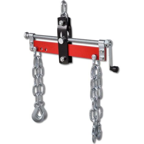 vidaXL Sollevatore con Manico per Motore 900 kg
