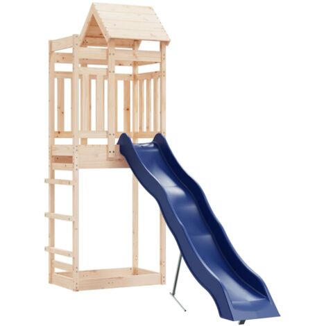 vidaXL Set da Gioco da Esterno in Legno Massello di Pino