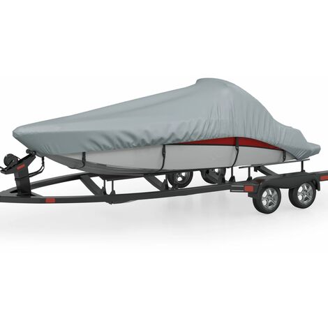 Telo copertura per barca grigio 427-488 cm / 173 cm vidaXL