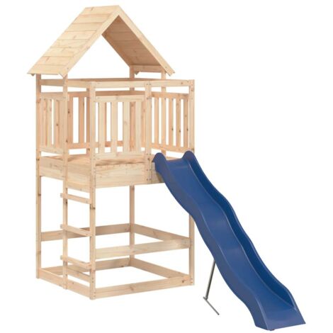 Furniture Limited - Set da Gioco da Esterno in Legno Massello di