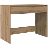 Scrivania con cassetto Rovere Artigianale 100 x 50 x 78 cm vidaXL