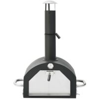 vidaXL Forno Pizza da Esterno con Pietra per Pizze