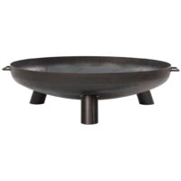 Braciere Da Esterno Tulsa In Acciaio - Design Rustico, Ideale Per Giardino E Terrazzo
