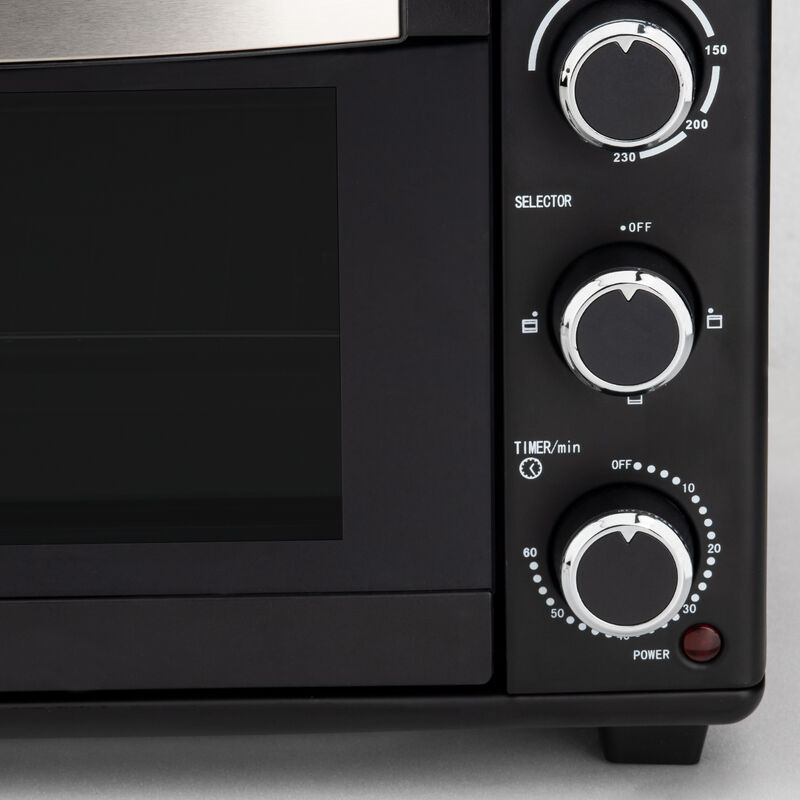 Horno Eléctrico de Sobremesa 66 Litros, Temperatur Negro 3000W Mesko MS6021