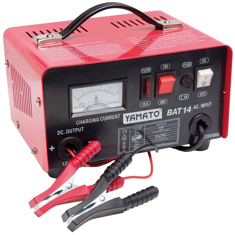 Cargabaterias Bat-14 12/24 V. 20-90 Amperios