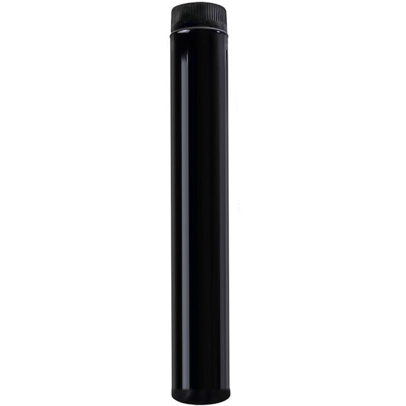 Wolfpack Tubo de Estufa Acero Vitrificado Negro  120 mm. Ideal Estufas de LeÃƒÂ±a, Chimenea, Alta resistencia, Color Negro