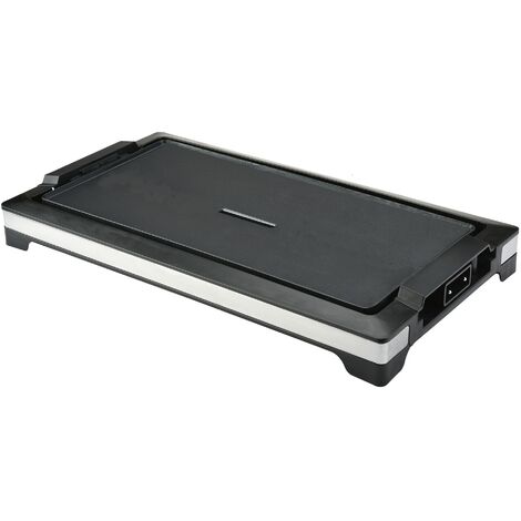Plancha asar eléctrica desmontable 60x32 2200w kuken