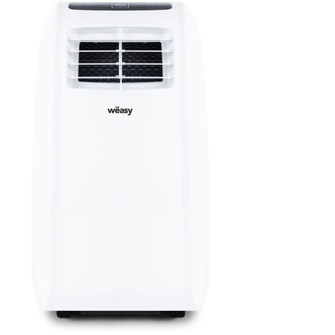 Wëasy, enfriador de aire BLIZZ900, aire acondicionado portátil, ventilador,  deshumidificador portátil, silencioso, potente, 2 velocidades, casa,  oficina, dormitorio, clase energética A, color blanco