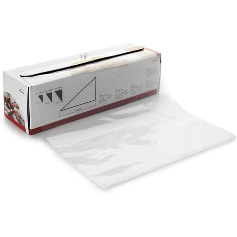 Lacor - 68939 - Manga Pastelera desechable, Ideal para croquetas, decorar tartas, nata, crema o merengue, Diseño grueso y resistente, Libre de BPA (1/4)