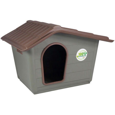 CASETA ECO GRANDE 100% MATERIAL RECICLADO CON DOBLE REJILLA DE VENTILACIÓN 99x70x75cm NAYECO