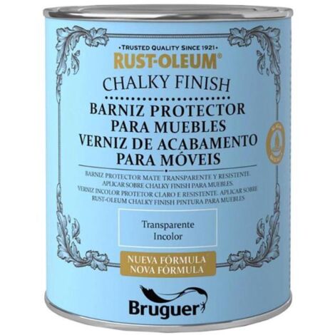 Bruguer – Barniz transparente mate para muebles 750 ml – Protección contra manchas y ralladuras – Aplicación con brocha o rodillo – Secado rápido 30min (1/7)