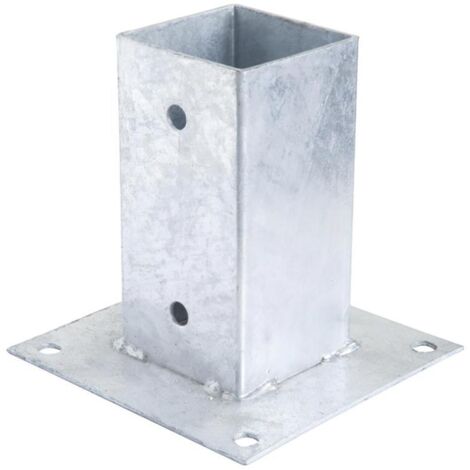 SATURNIA - Soporte Anclaje Galvanizado Pérgola 71x71mm (1/3)