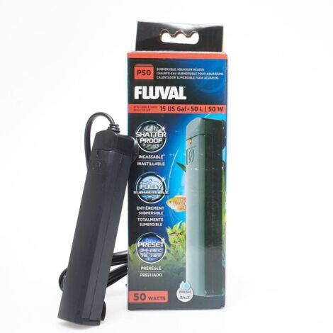 Calentadores nano preajustados para acuarios Fluval P
